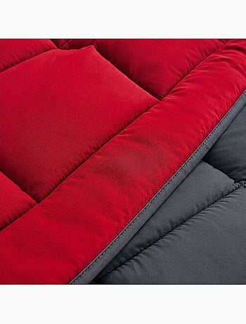 Couette d'été en microfibre bicolore
