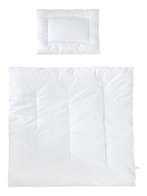 Couette et oreiller en coton pour berceau ROBA - Kiabi Couette et oreiller en coton pour berceau ROBA - Kiabi