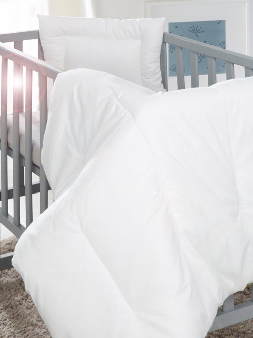 Couette et oreiller en coton pour berceau ROBA - Kiabi Couette et oreiller en coton pour berceau ROBA - Kiabi