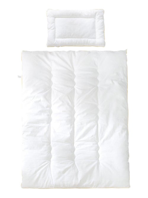 Couette et oreiller en coton pour lit bébé ROBA - Kiabi Couette et oreiller en coton pour lit bébé ROBA - Kiabi