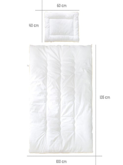 Couette et oreiller en coton pour lit bébé ROBA - Kiabi Couette et oreiller en coton pour lit bébé ROBA - Kiabi
