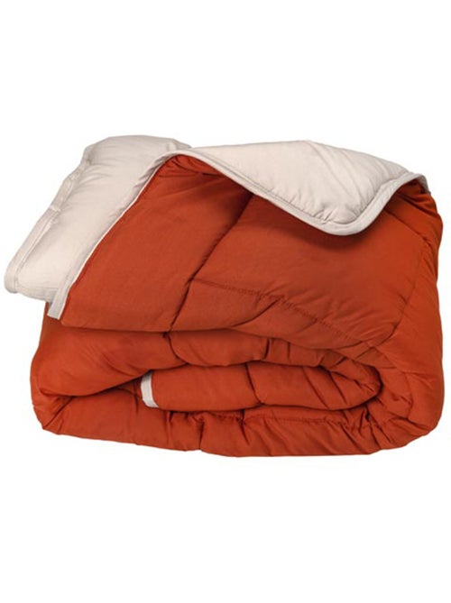Couette légère réversible bicolore en microfibre 200 gr/m² - Kiabi Couette légère réversible bicolore en microfibre 200 gr/m² - Kiabi
