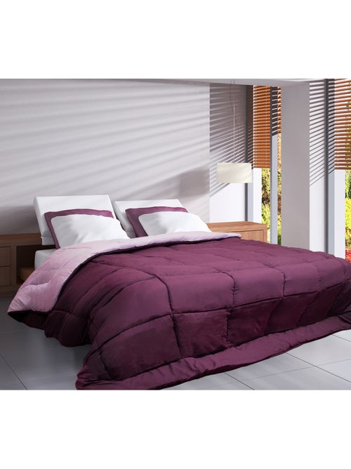Couette légère réversible bicolore en microfibre 200 gr/m² - Kiabi Couette légère réversible bicolore en microfibre 200 gr/m² - Kiabi
