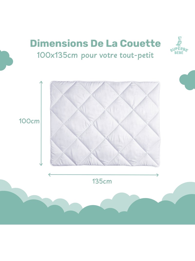 Couette pour bébés et enfants | SUPERBE BEBE Blanc - Kiabi