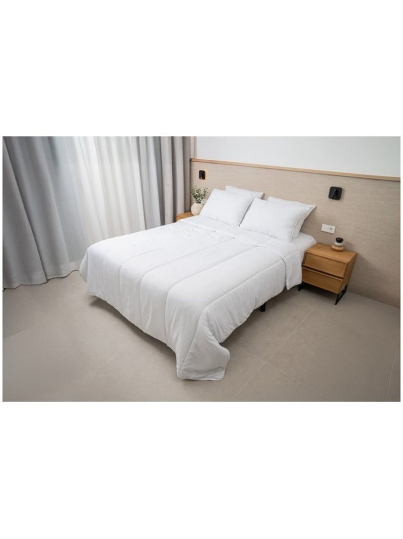 Couettes polyester couette d’hiver promo linge Blanc - Kiabi