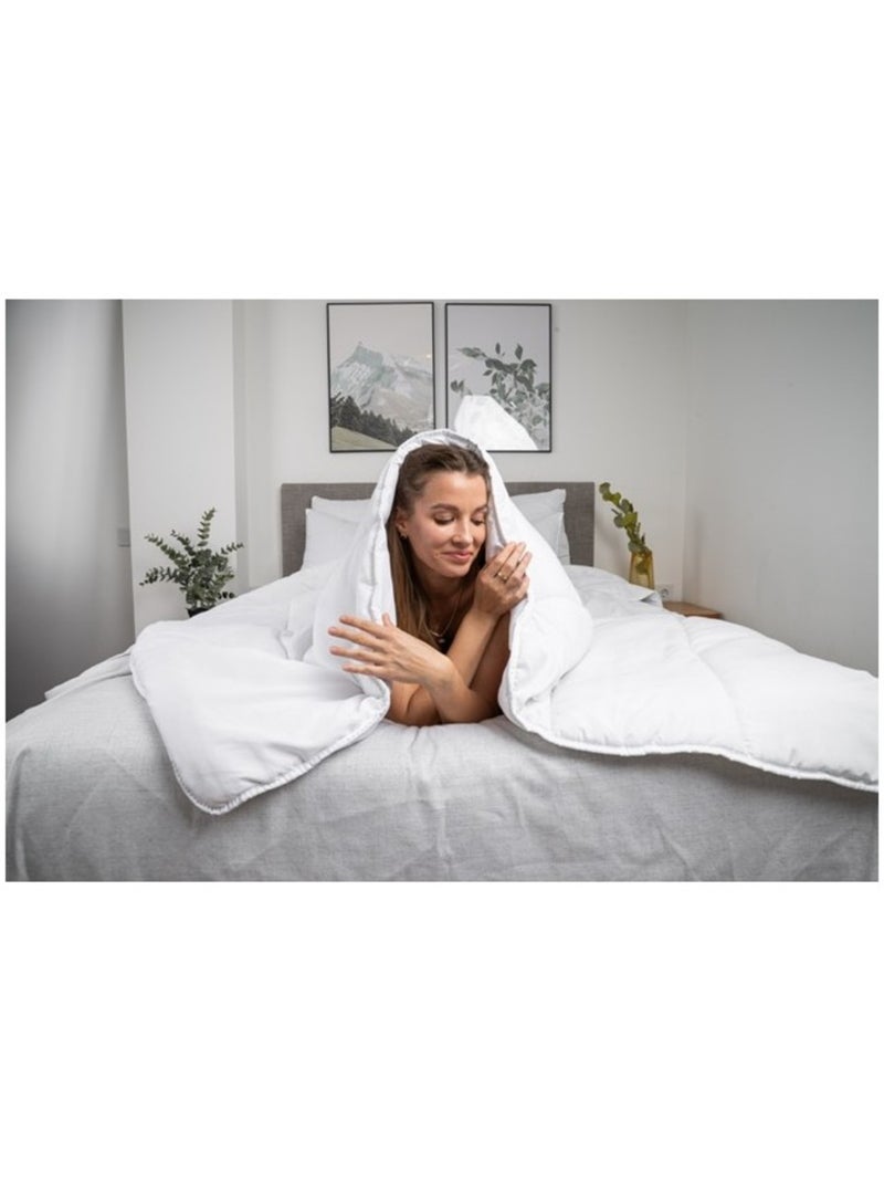 Couettes polyester couette d’hiver promo linge Blanc - Kiabi
