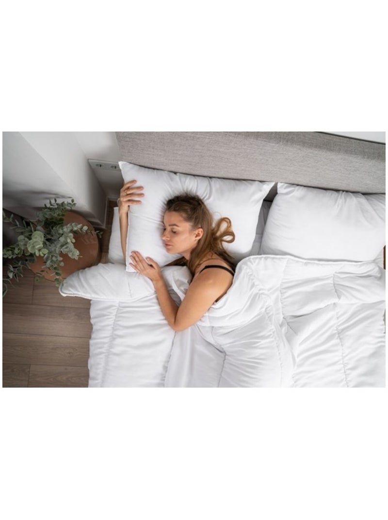 Couettes polyester couette d’hiver promo linge Blanc - Kiabi