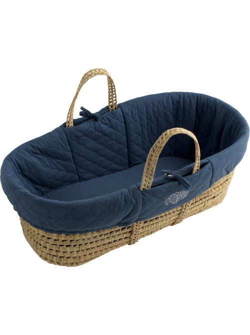 Couffin bébé en fibres naturelles avec habillage tissu - sauthon - Kiabi Couffin bébé en fibres naturelles avec habillage tissu - sauthon - Kiabi