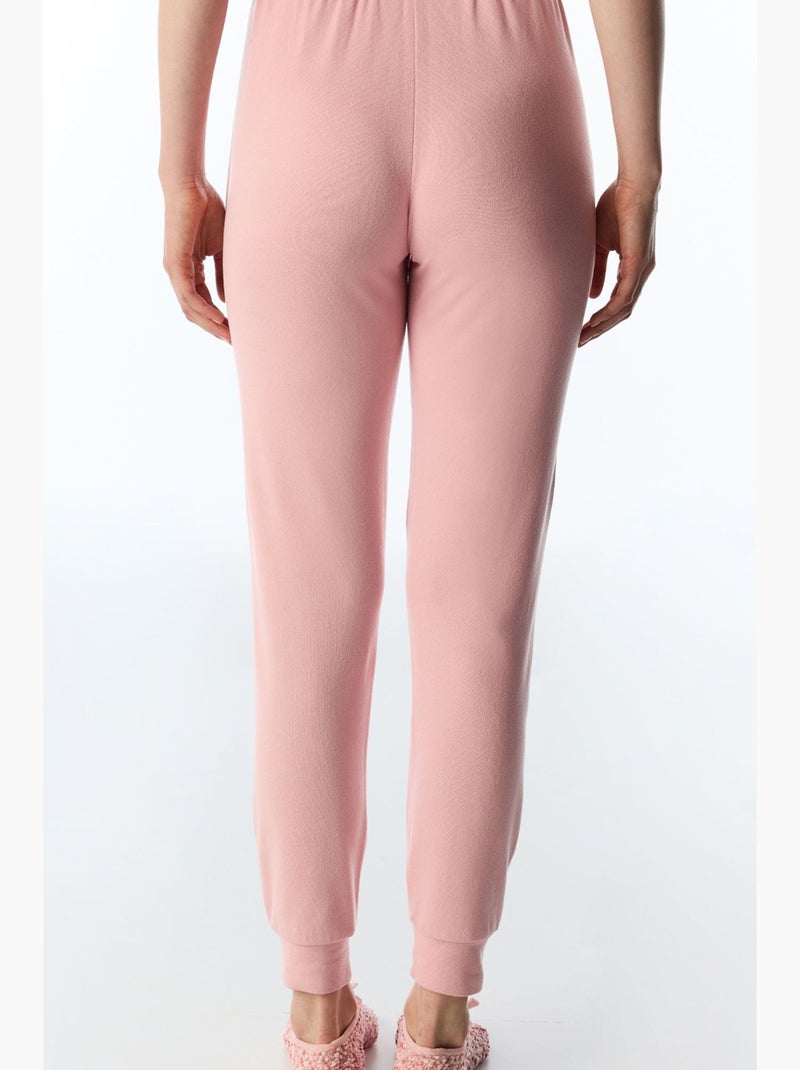 Countryside pyjamabroek met bloemenprint penti Wit Roze - Kiabi
