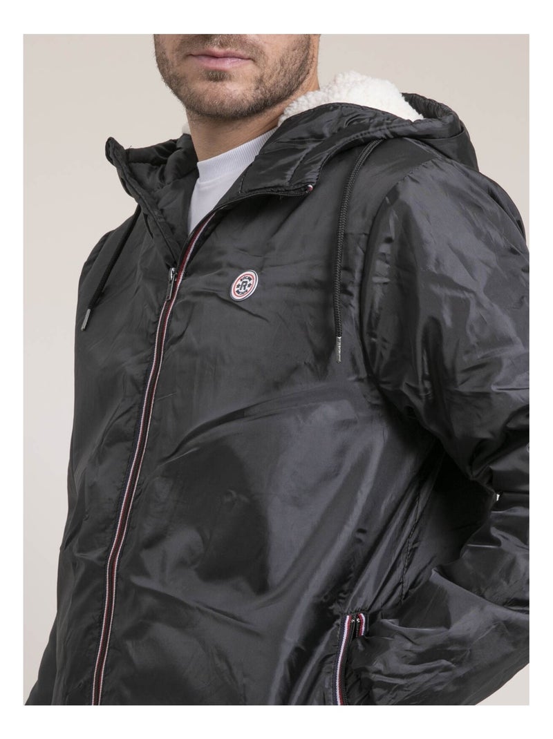 Coupe-vent doublé sherpa zaltina Kaki - Kiabi