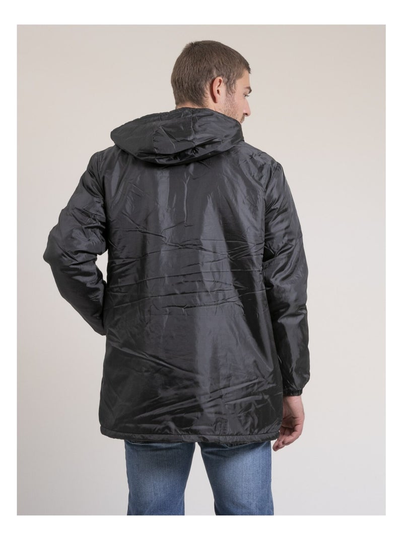 Coupe-vent doublé sherpa zaltina Noir - Kiabi
