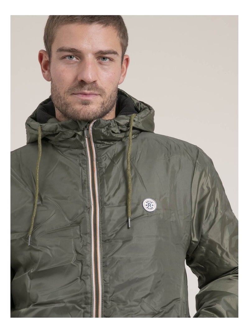 Coupe-vent doublé sherpa zatcho Kaki - Kiabi