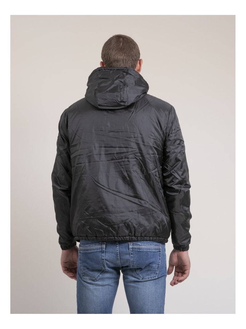 Coupe-vent doublé sherpa zatcho Noir - Kiabi
