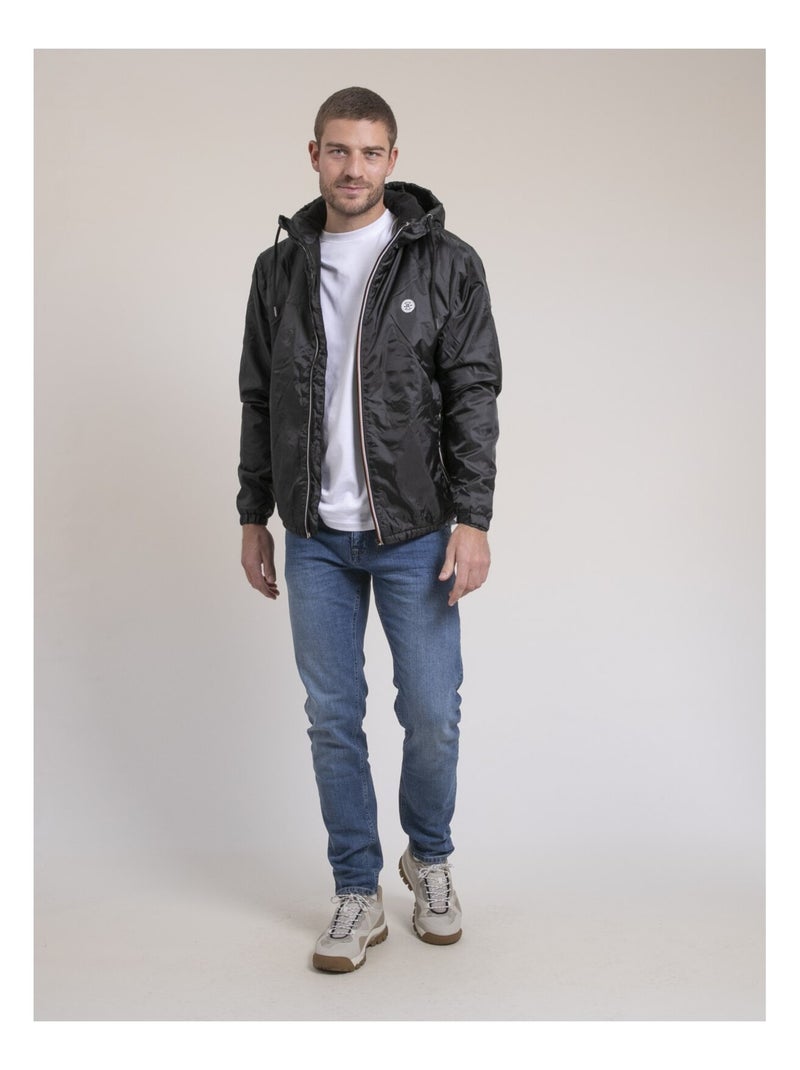 Coupe-vent doublé sherpa zatcho Noir - Kiabi