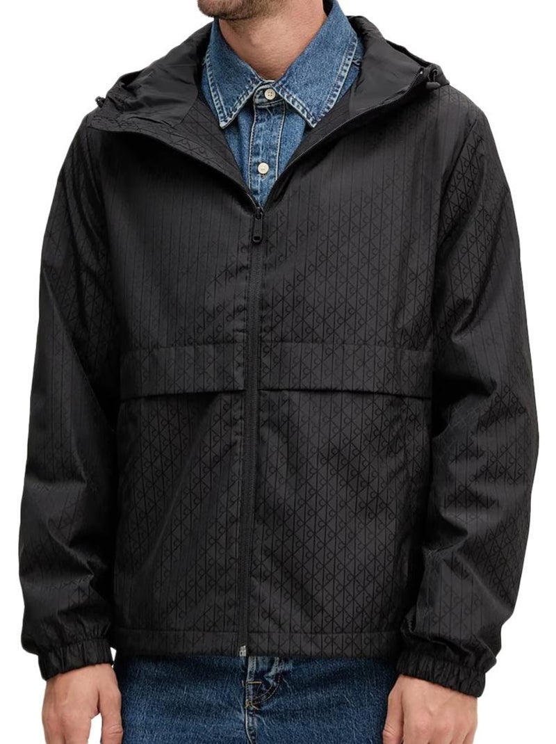 Coupe Vent Homme Calvin Klein Jeans Noir - Kiabi