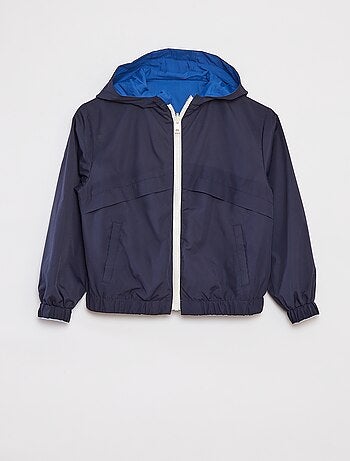 Coupe-vent réversible bicolore