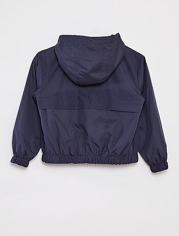 Coupe-vent réversible bicolore