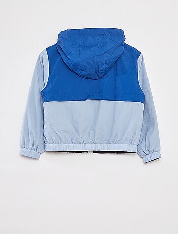 Coupe-vent réversible bicolore