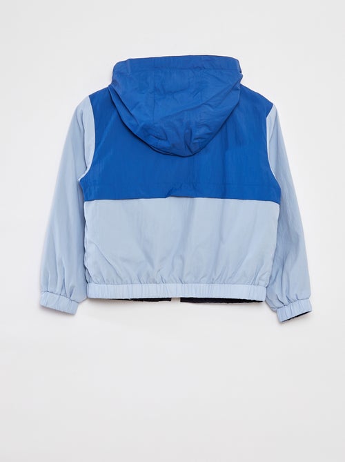 Coupe-vent réversible bicolore - Kiabi