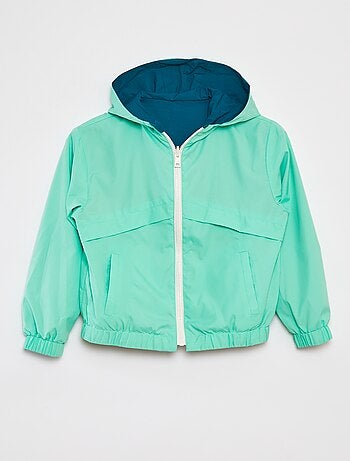 Coupe-vent réversible bicolore