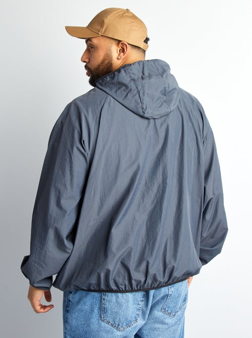 Coupe vent uni pliable dans la capuche - Kiabi