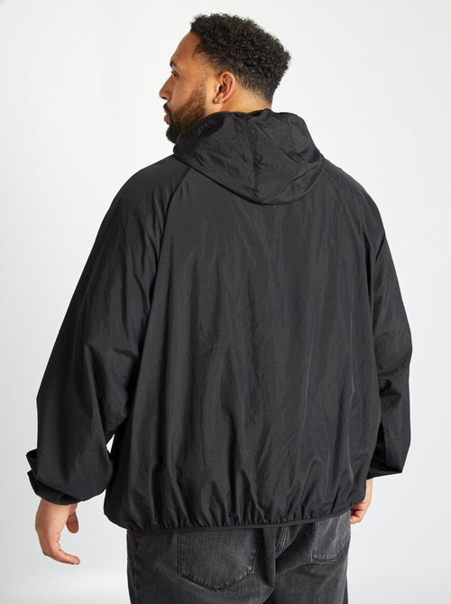 Coupe vent uni pliable dans la capuche - Kiabi