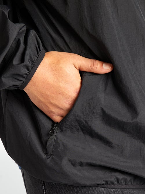 Coupe vent uni pliable dans la capuche - Kiabi