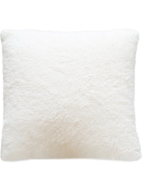 Coussin à carreaux - Effet mohair avec dos sherpa - Kiabi Coussin à carreaux - Effet mohair avec dos sherpa - Kiabi