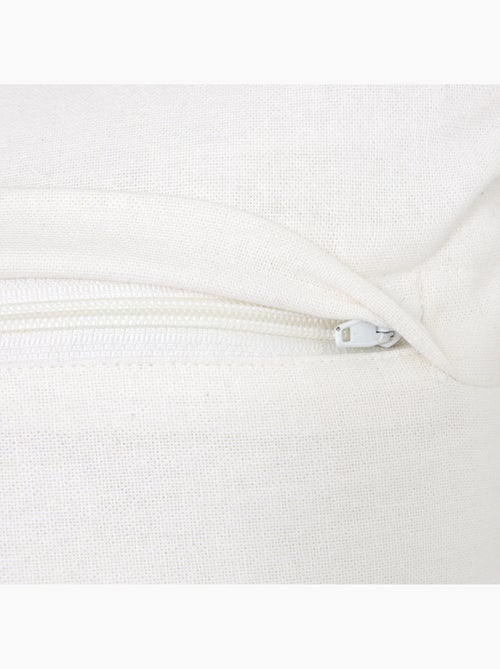 Coussin avec broderie marine oceania - Kiabi