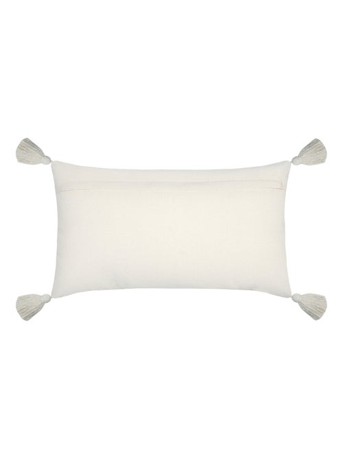 Coussin beige rectangulaire avec relief - Kiabi Coussin beige rectangulaire avec relief - Kiabi