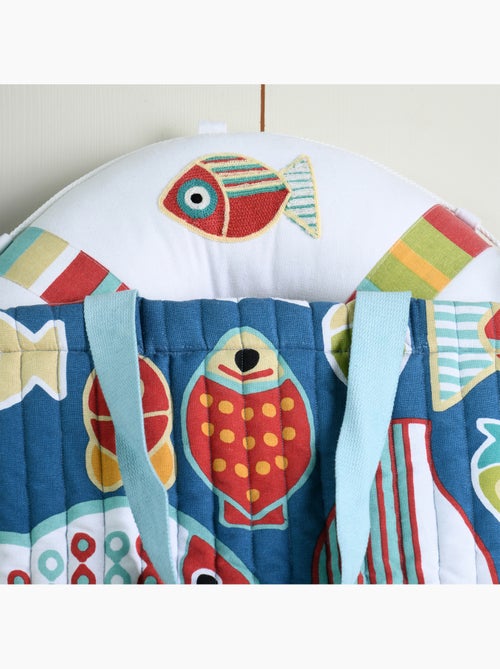 Coussin bouée polycoton - Kiabi
