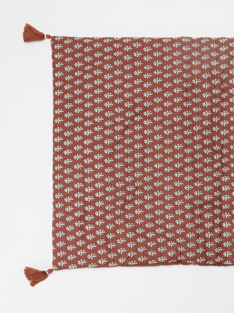 Coussin d'assise de canapé imprimé Bronze - Kiabi