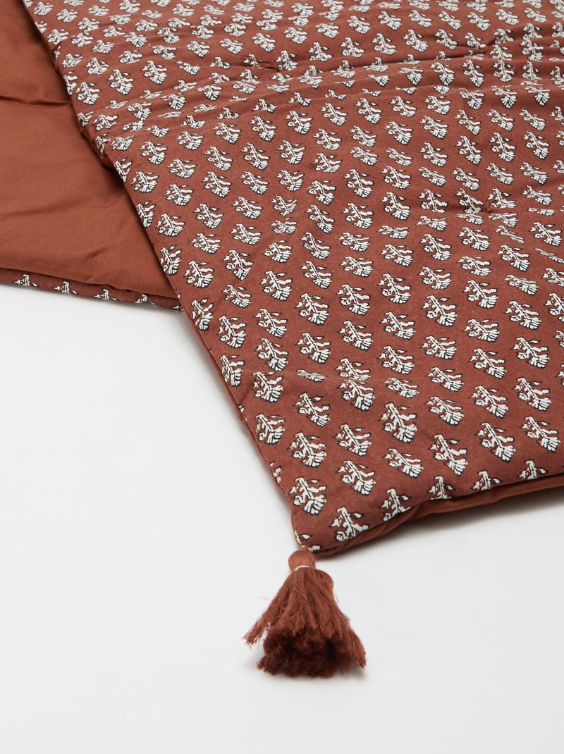 Coussin d'assise de canapé imprimé Bronze - Kiabi