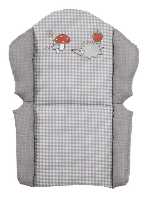 Coussin de chaise haute épais imprimé hérisson 'Adam et Eule' ROBA - Kiabi