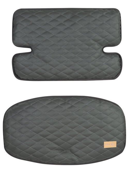 Coussin de chaise haute matelassé 2 pièces en cuir PU 'Luxe' ROBA - Kiabi