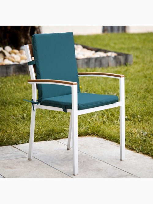 Coussin de fauteuil extérieur assise et dossier MINORQUE - Kiabi Coussin de fauteuil extérieur assise et dossier MINORQUE - Kiabi