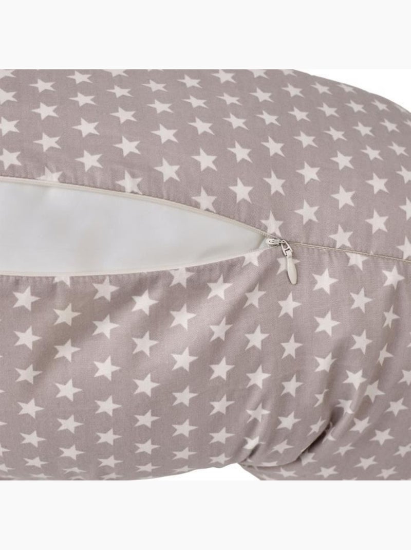 Coussin de maternité - THERMOBABY - Multi-usage - Pour grossesse et allaitement Beige - Kiabi