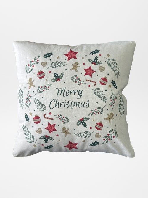 Coussin de noël 40 x 40 cm - Kiabi