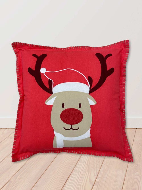 Coussin de Noël 'Rudolph' - Kiabi