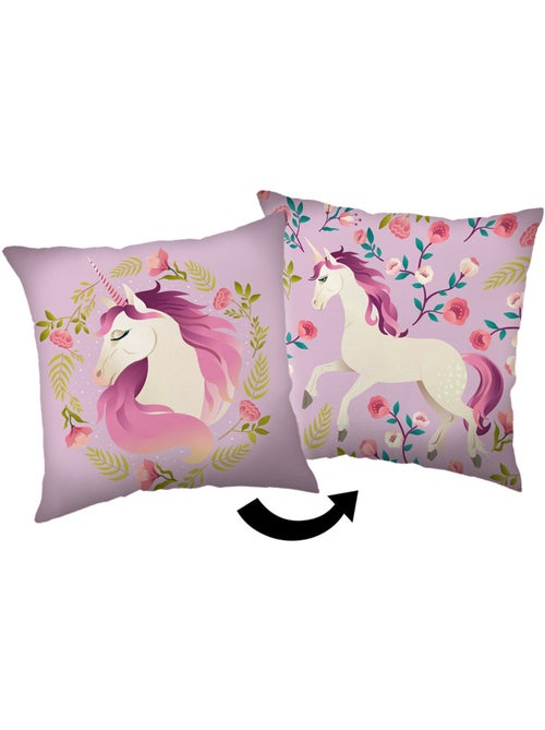 Coussin décoratif licorne 40 x 40 cm en polyester - Kiabi Coussin décoratif licorne 40 x 40 cm en polyester - Kiabi