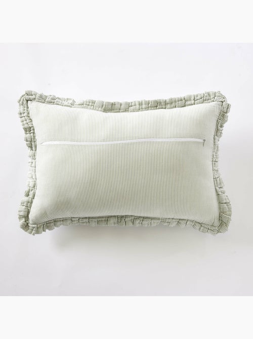 Coussin déhoussable gaze de coton – livia - Kiabi