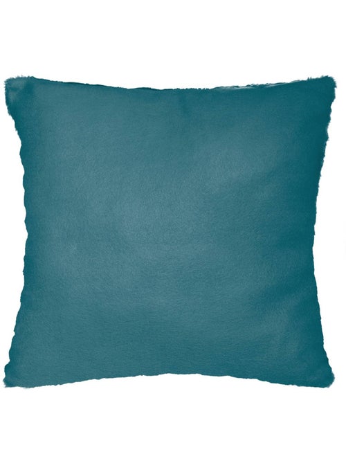 Coussin déhoussable imitation fourrure NILS - Kiabi
