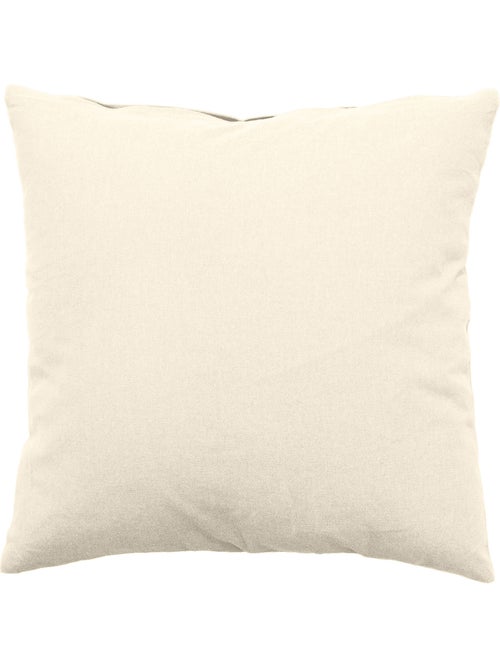 Coussin déhoussable uni en coton - Kiabi Coussin déhoussable uni en coton - Kiabi