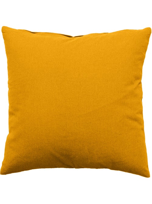 Coussin déhoussable uni en coton - Kiabi Coussin déhoussable uni en coton - Kiabi