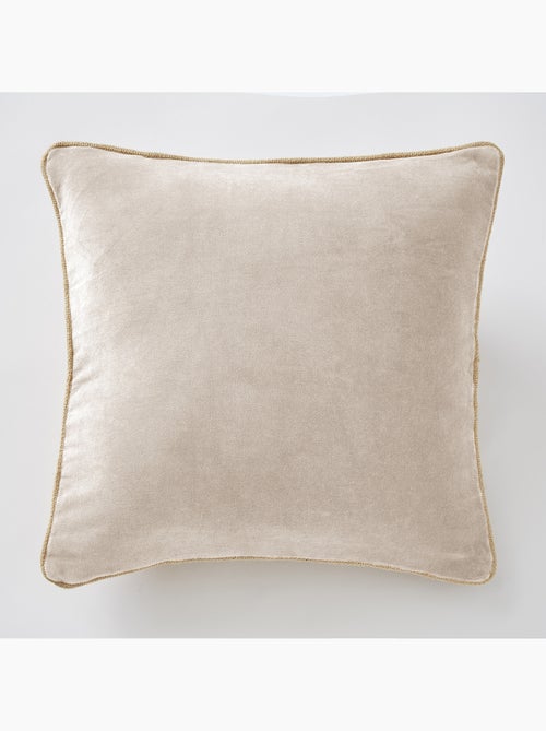 Coussin déhoussable – velours de coton - césar - Kiabi