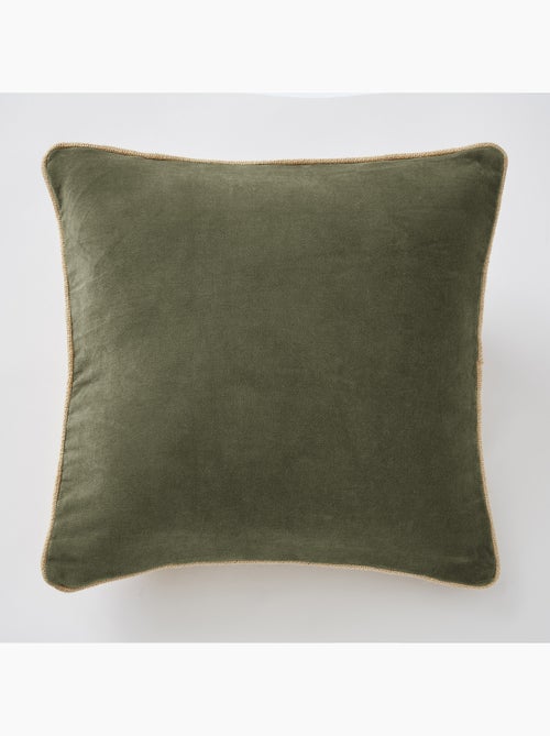 Coussin déhoussable – velours de coton - césar - Kiabi