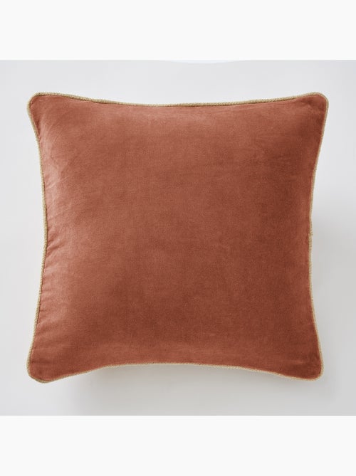Coussin déhoussable – velours de coton - césar - Kiabi