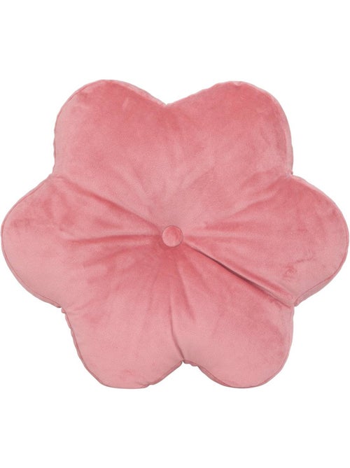 Coussin en forme de fleur en velours amelia - Kiabi