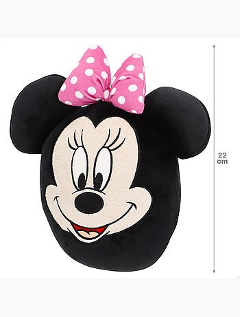 Coussin en peluche minnie mouse 22 cm + 3 ans