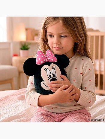 Coussin en peluche minnie mouse 22 cm + 3 ans